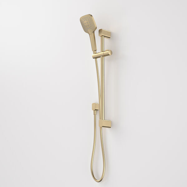 Caroma Luna Multi-function Rail Shower - Brushed Brass