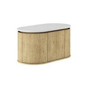 Fienza Empire Pill Scandi Oak Wall Hung Vanity