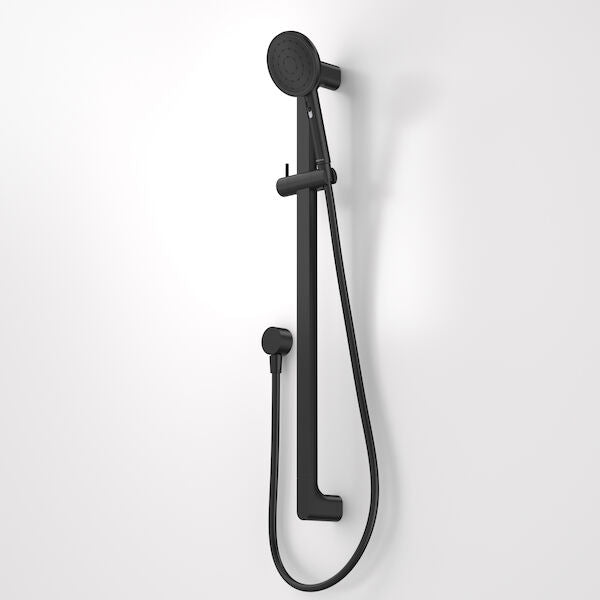 Caroma Urbane® II Universal Rail Shower - Black