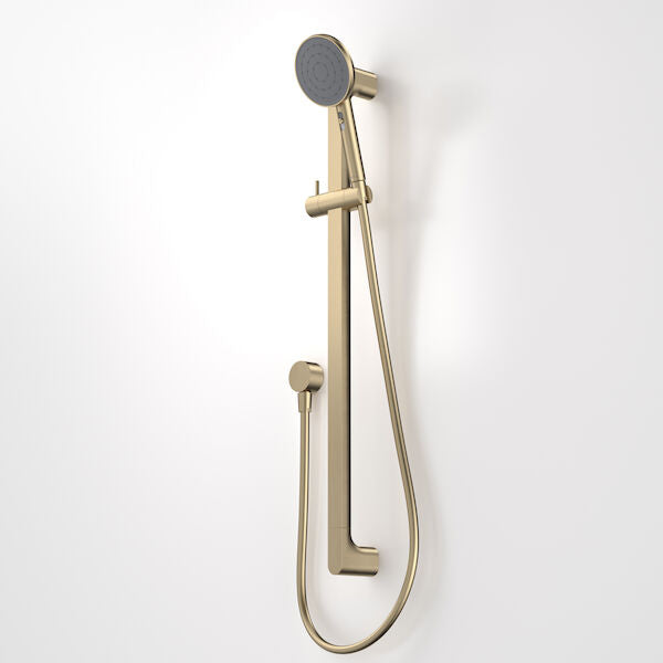 Caroma Urbane® II Universal Rail Shower - Brushed Brass