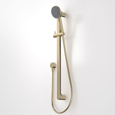Caroma Urbane® II Universal Rail Shower - Brushed Brass