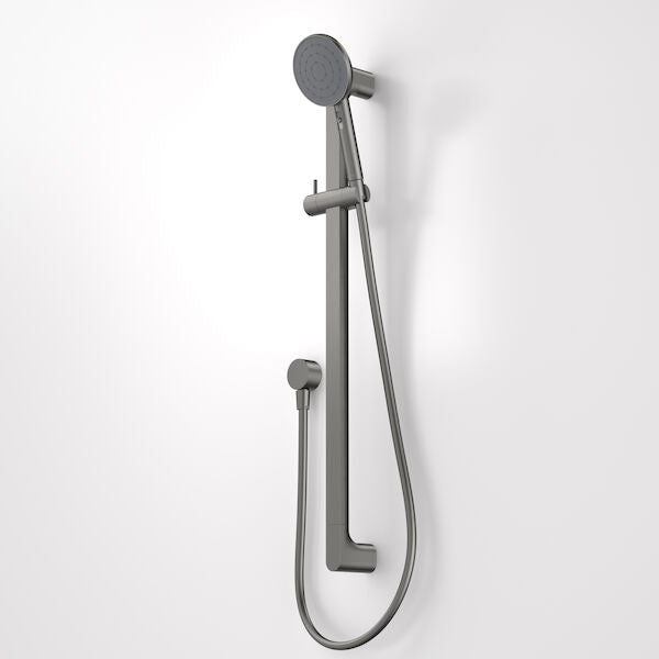 Caroma Urbane® II Universal Rail Shower - Gunmetal