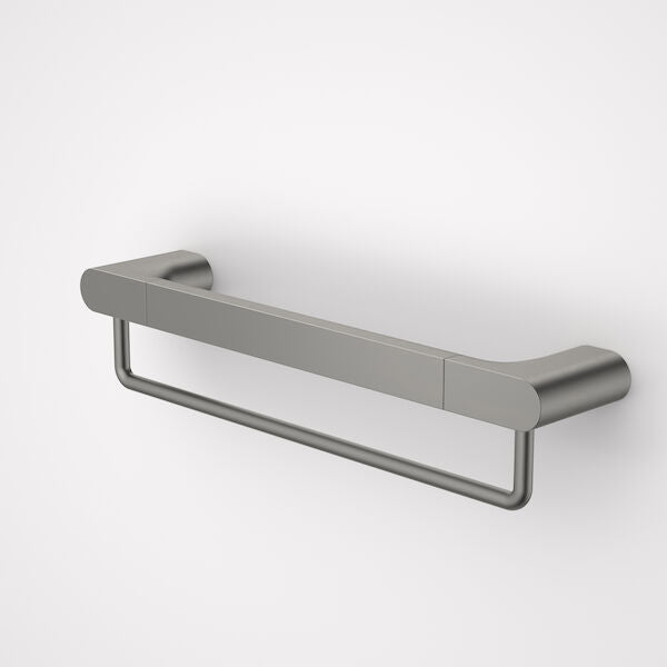 Caroma Urbane® II Universal Towel Rail 400mm Set - Gunmetal