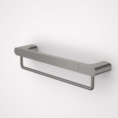 Caroma Urbane® II Universal Towel Rail 400mm Set - Gunmetal