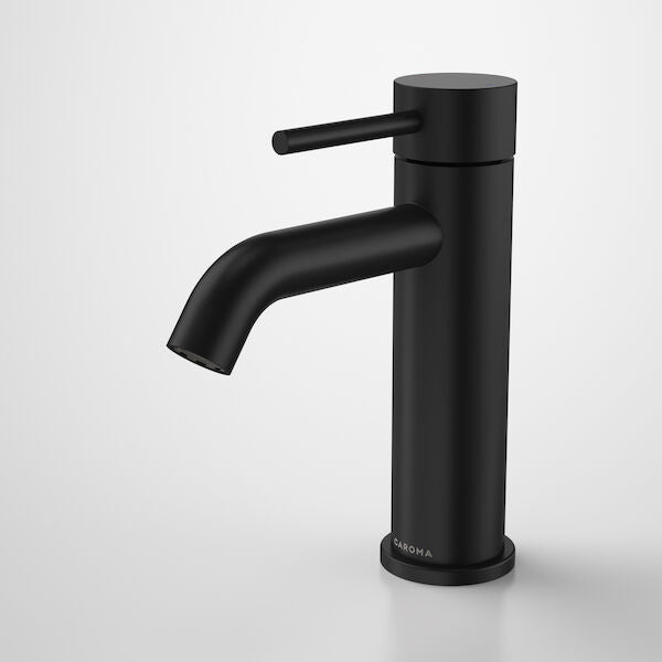 Caroma Liano II Basin Mixer - Matte Black - Lead Free