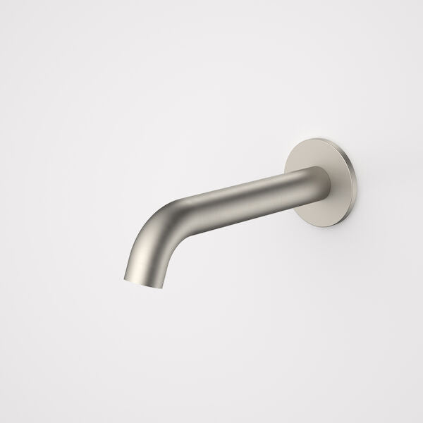 Caroma Liano II 175mm Basin / Bath Outlet Round Brushed Nickel - LF