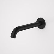 Caroma Liano II 210mm Basin / Bath Outlet - Round - Matte Black - LF