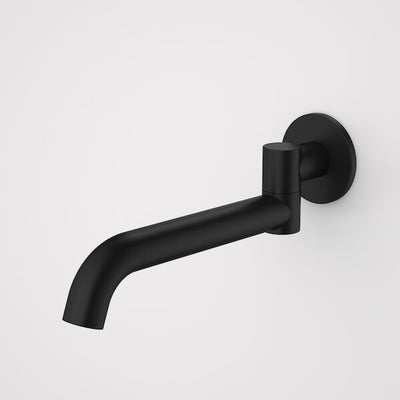 Caroma Liano II 220mm Bath Swivel Outlet Round - Matte Black
