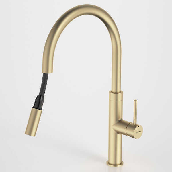 Liano II Pull Out Sink Mixer - Brushed Brass - Lead Free