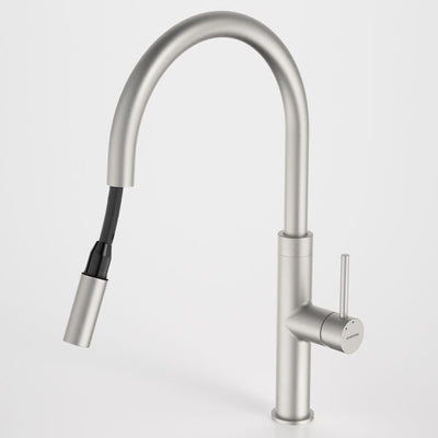 Caroma Liano II Pull Out Sink Mixer - Brushed Nickel - Lead Free