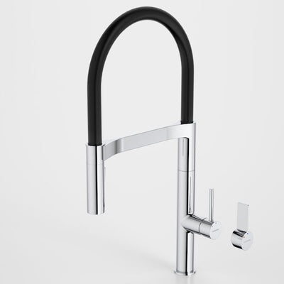 Caroma Liano II Pull Down Sink Mixer with Dual Spray - Chrome - Lead Free