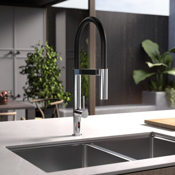 Liano II Pull Down Sensor Sink Mixer with Dual Spray - Chrome - Lead Free