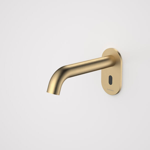 Caroma Liano II Sensor 175 Wall Outlet Sales Kit Brushed Brass - Lead Free
