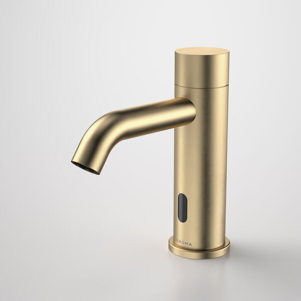 Caroma Liano II Sensor Hob Mounted Outlet Brushed Brass - Lead Free
