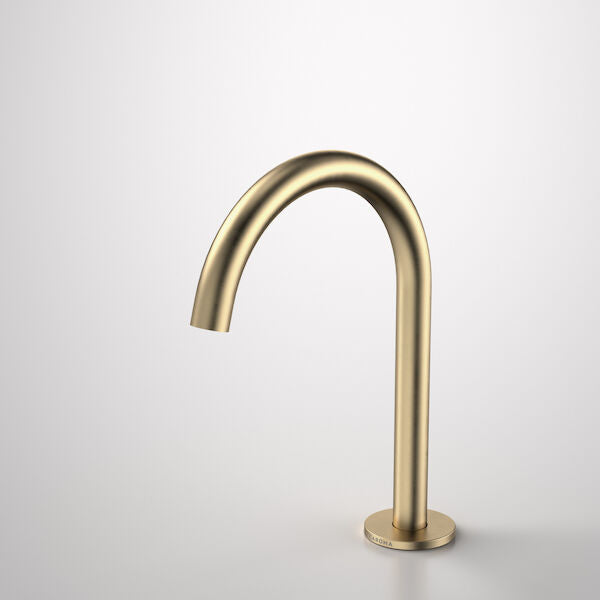 Caroma Liano II Hob Swivel Outlet 160mm - Brushed Brass - Lead Free