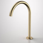 Caroma Liano II Hob Swivel Outlet 200mm - Brushed Brass - Lead Free