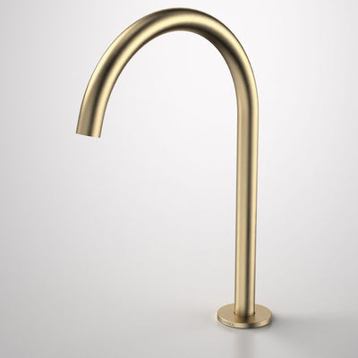 Caroma Liano II Hob Swivel Outlet 200mm - Brushed Brass - Lead Free