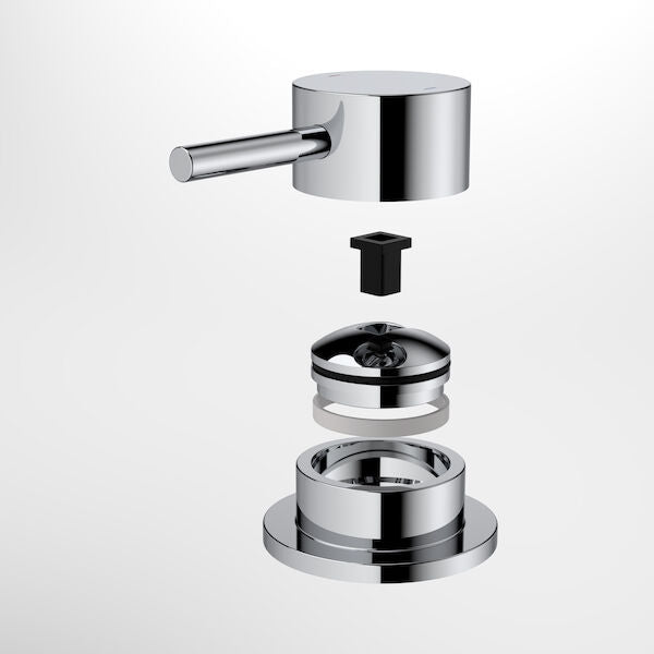 Caroma Liano II Hob Mixer Trim Kit - Chrome kit contents