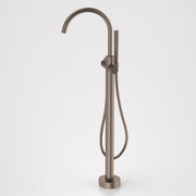 Caroma Liano II Freestanding Bath Filler with Hand Shower - Brushed Bronze