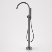 Caroma Liano II Freestanding Bath Filler with Hand Shower - Gun Metal