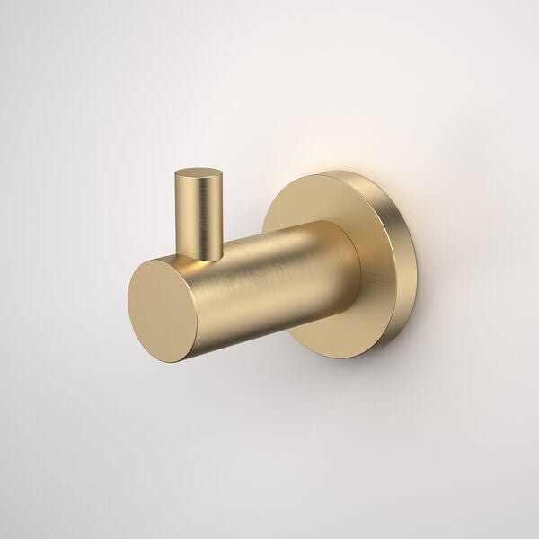 Caroma Liano II Robe Hook - Brushed Brass