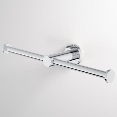 Caroma Liano II Double Toilet Roll Holder - Chrome