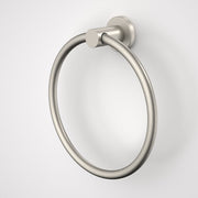 Caroma Liano II Towel Ring - Brushed Nickel