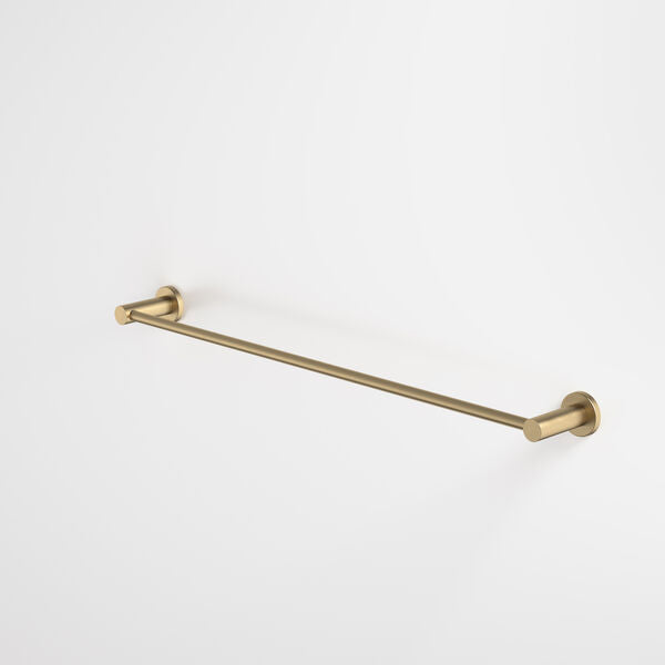 Caroma Liano II Single Towel Rail 640mm - Brushed Brass