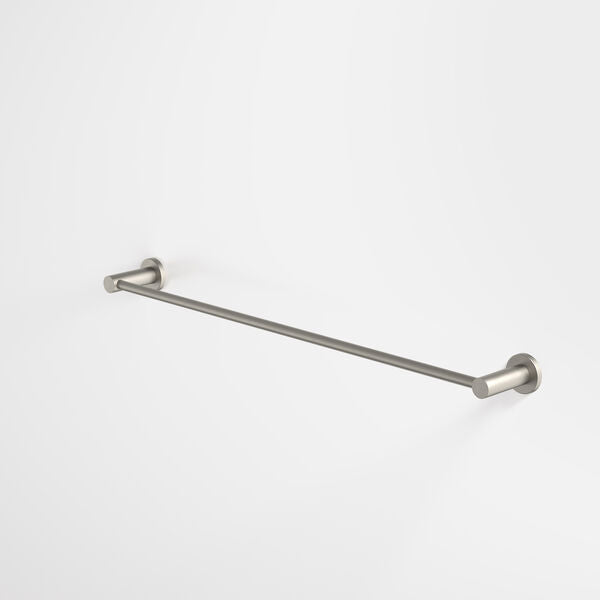 Caroma Liano II Single Towel Rail 640mm - Brushed Nickel