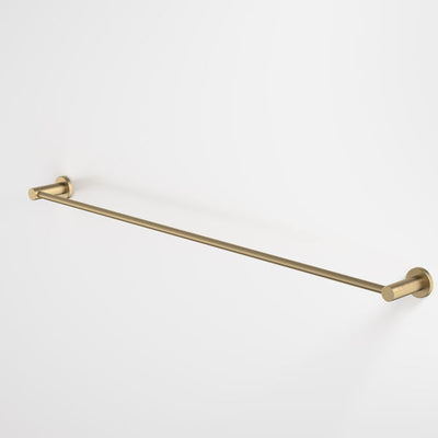 Caroma Liano II Single Towel Rail 840mm - Brushed Brass