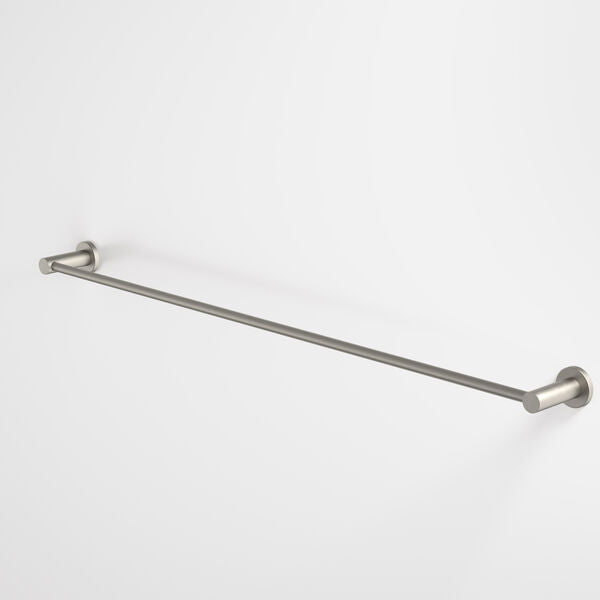 Caroma Liano II Single Towel Rail 840mm - Brushed Nickel