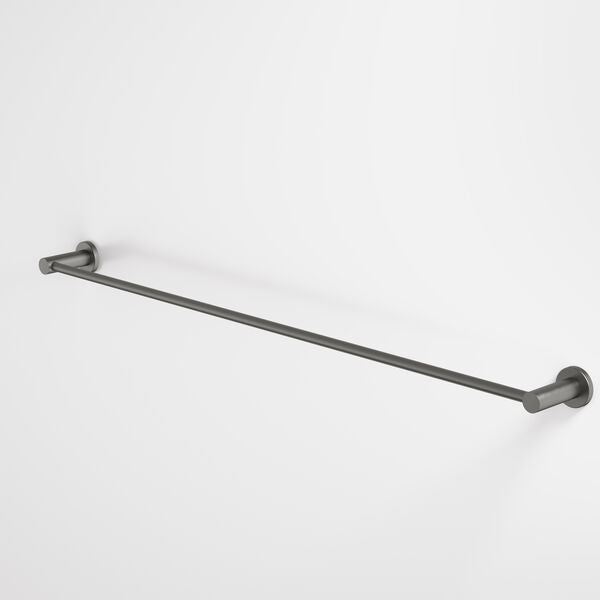 Caroma Liano II Single Towel Rail 840mm - Gun Metal