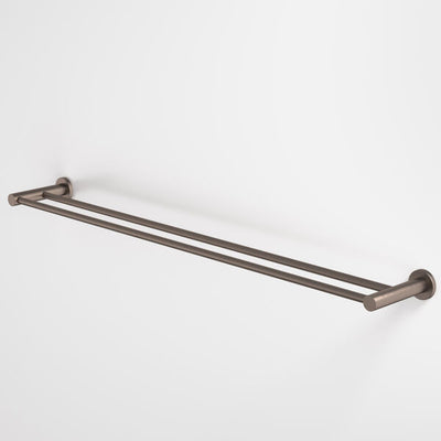 Caroma Liano II Double Towel Rail 840mm - Brushed Bronze