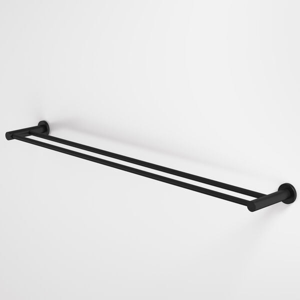 Caroma Liano II Double Towel Rail 840mm - Matte Black
