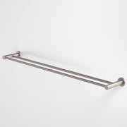 Caroma Liano II Double Towel Rail 840mm - Brushed Nickel