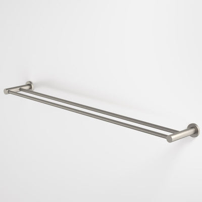 Caroma Liano II Double Towel Rail 840mm - Brushed Nickel