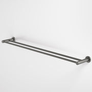Caroma Liano II Double Towel Rail 840mm - Gun Metal