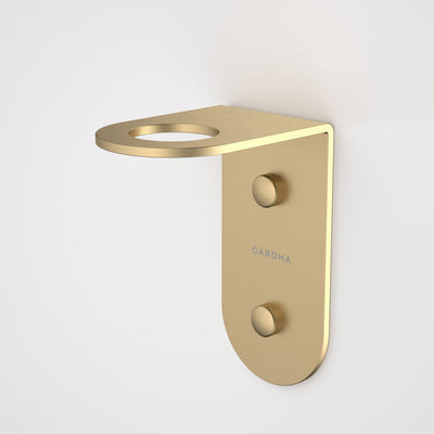 Caroma Liano II Soap Bottle Holder - Brushed Brass