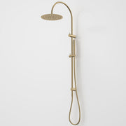 Caroma Liano II Rail Shower with Overhead - Brushed Brass