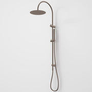 Caroma Liano II 3 Function Microphone Rail Shower with Overhead - Brushed Bronze