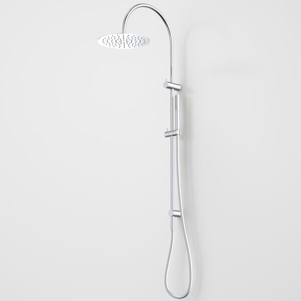 Caroma Liano II Rail Shower with Overhead - Chrome