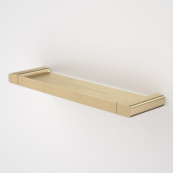 Caroma Luna Metal Shelf - Brushed Brass