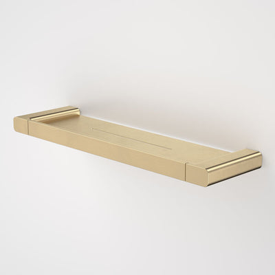 Caroma Luna Metal Shelf - Brushed Brass