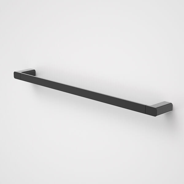Caroma Luna Single Towel Rail 630mm - Black