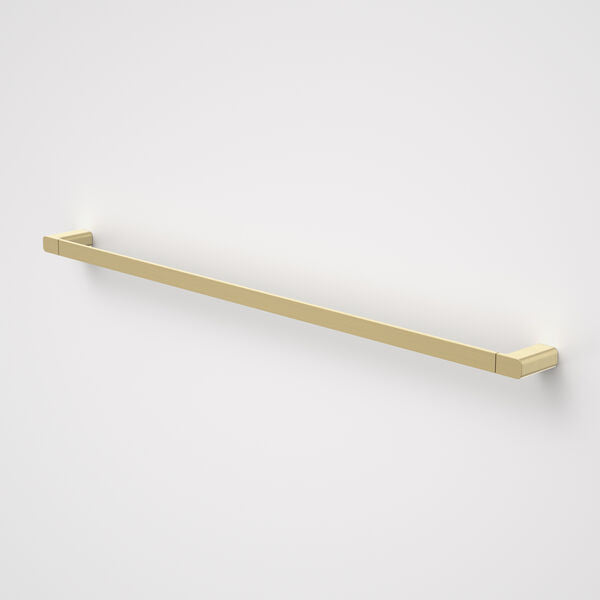 Caroma Luna Single Towel Rail 930mm - Brushed Brass