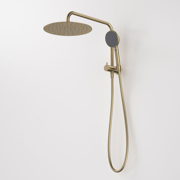 Caroma Urbane® II Compact Twin Shower - Brushed Brass