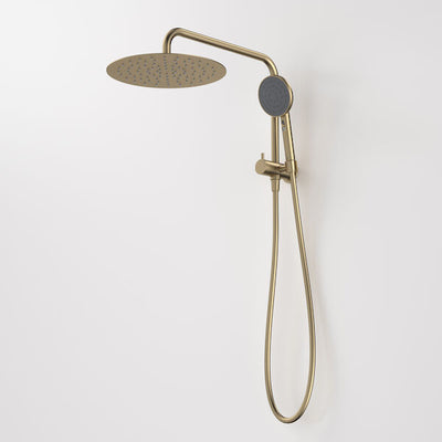 Caroma Urbane® II Compact Twin Shower - Brushed Brass
