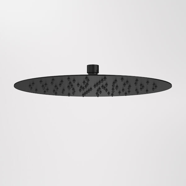 Caroma 300mm Round Rain Shower - Matte Black