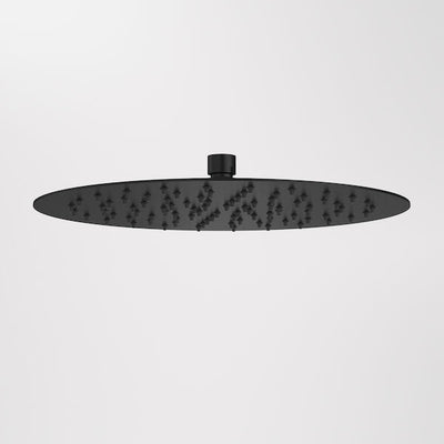 Caroma 300mm Round Rain Shower - Matte Black