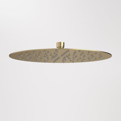Caroma 300mm Round Rain Shower - Brushed Brass